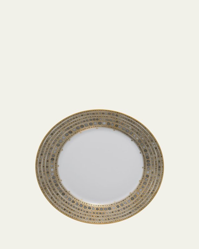 Syracuse Taupe Dinner Plate