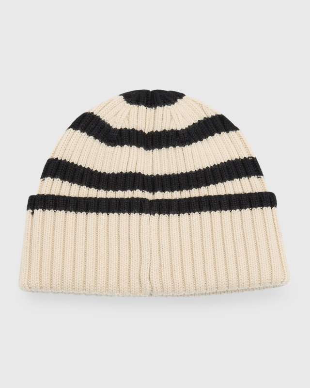 Signature Stripe Wool Beanie