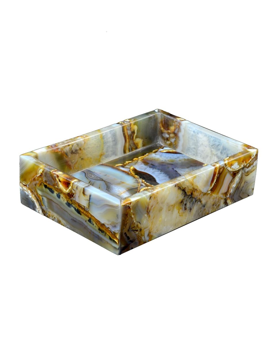 Taj Agate Soap Dish