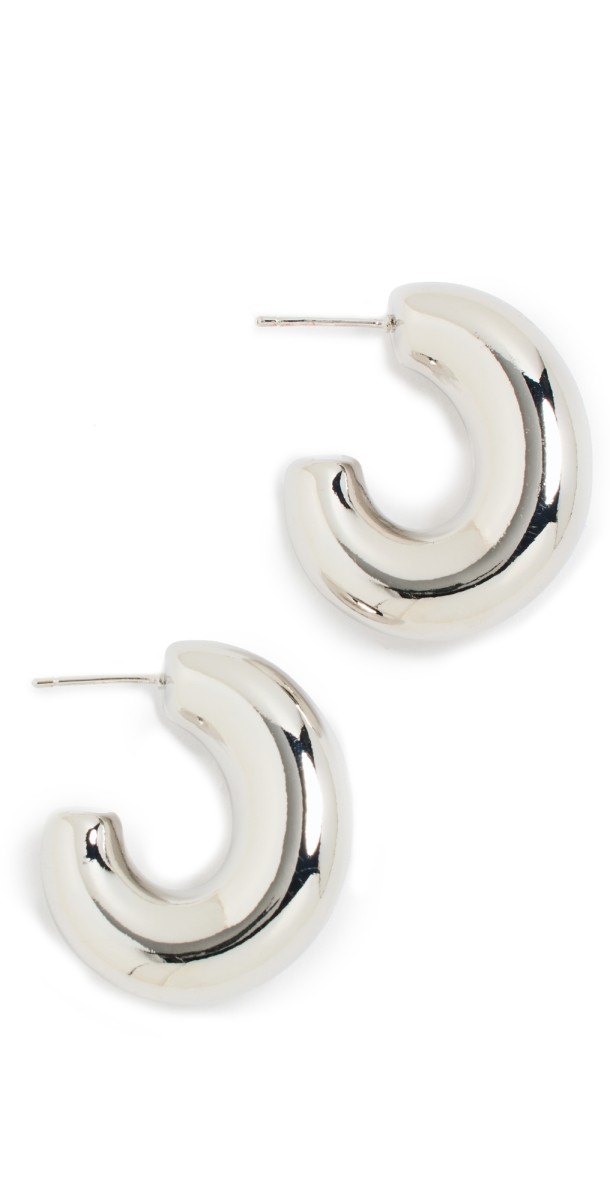 SHASHI Elaxi Earrings Silver