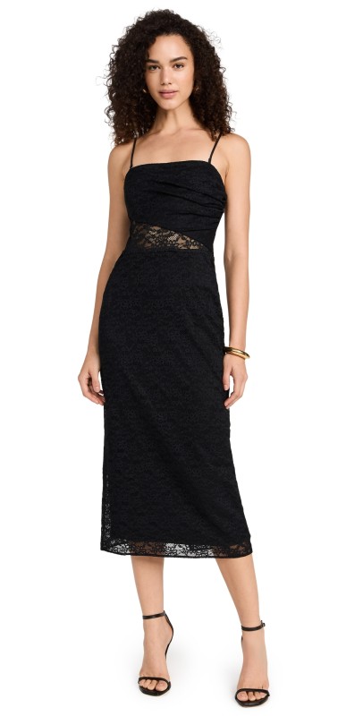 CAMI NYC Marseille Dress Black
