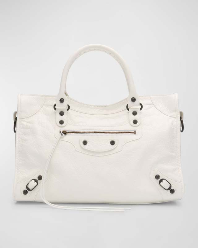 Le City Medium Leather Top-Handle Bag