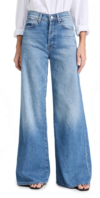 MOTHER The Ditcher Roller Sneak Jeans Heart Throb