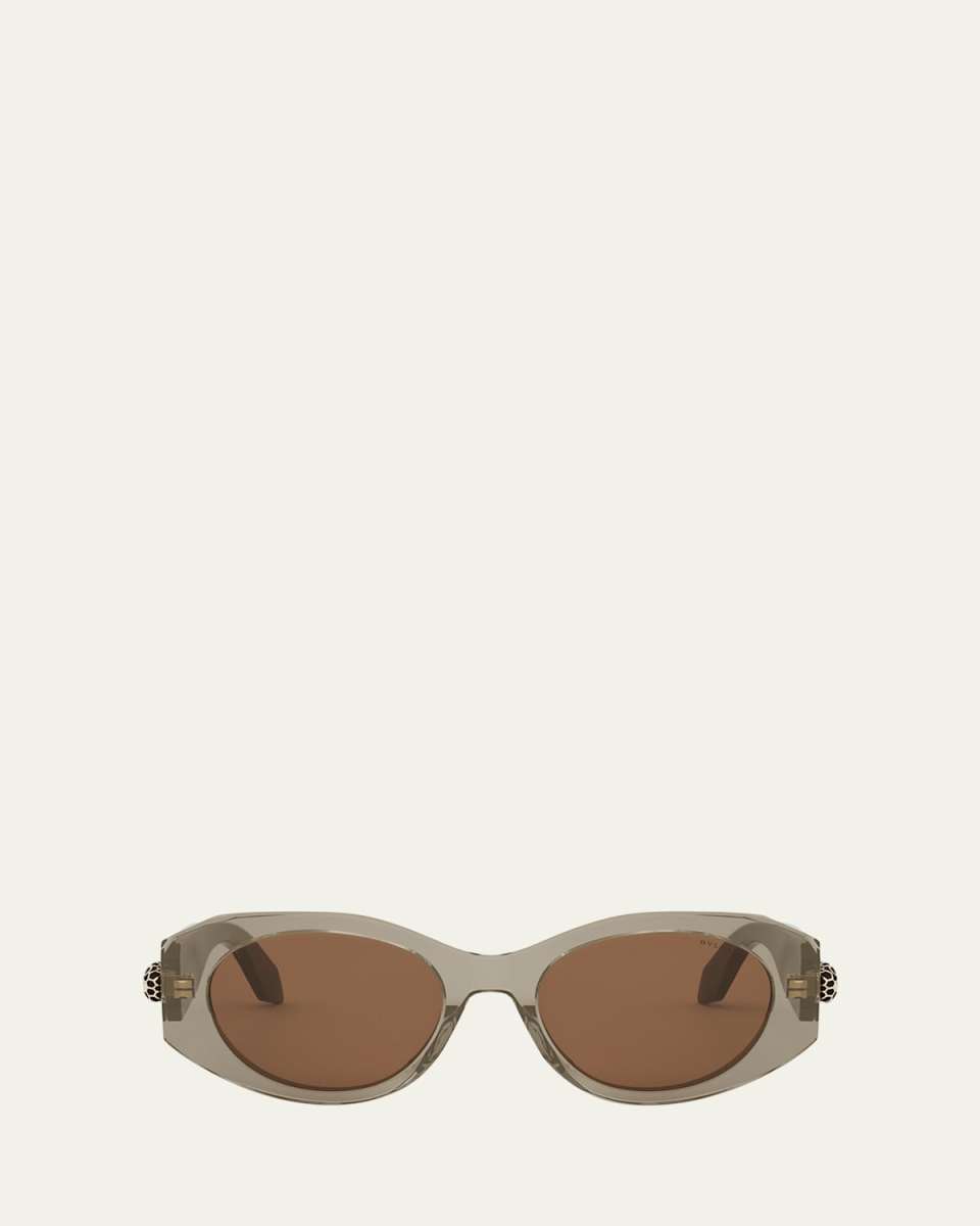 Serpenti Oval Sunglasses