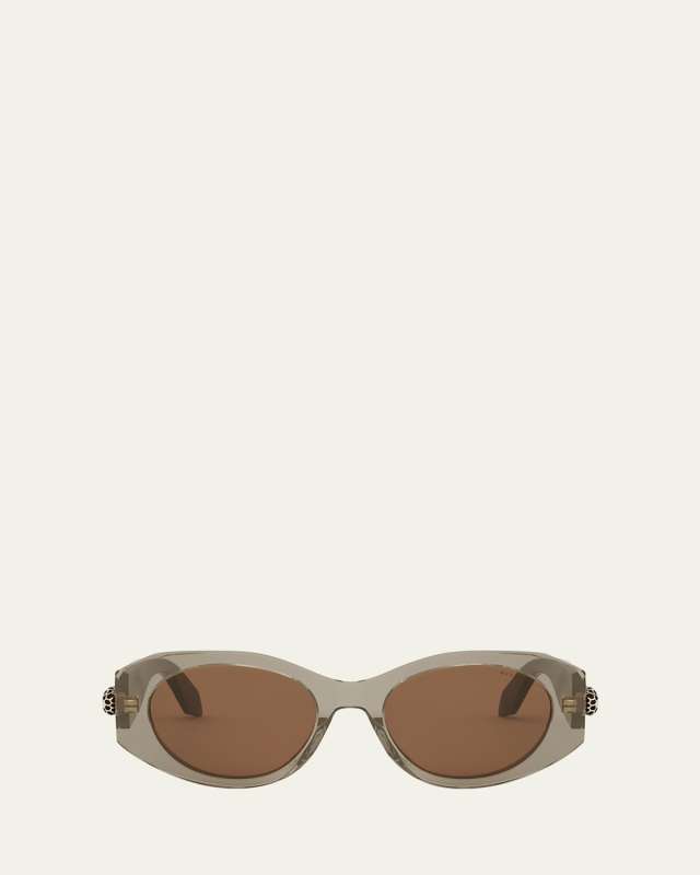 Serpenti Oval Sunglasses