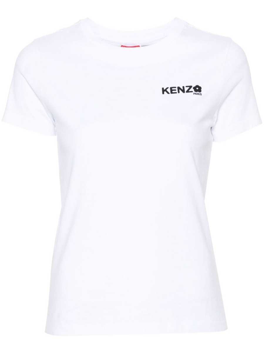 logo-print cotton T-shirt