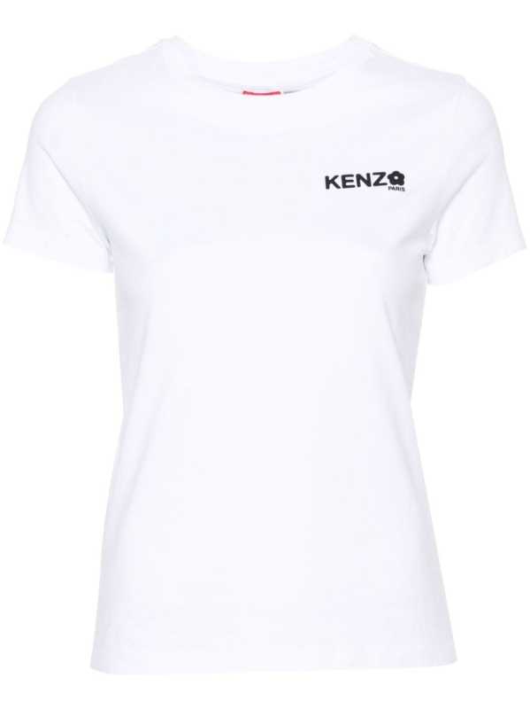 logo-print cotton T-shirt