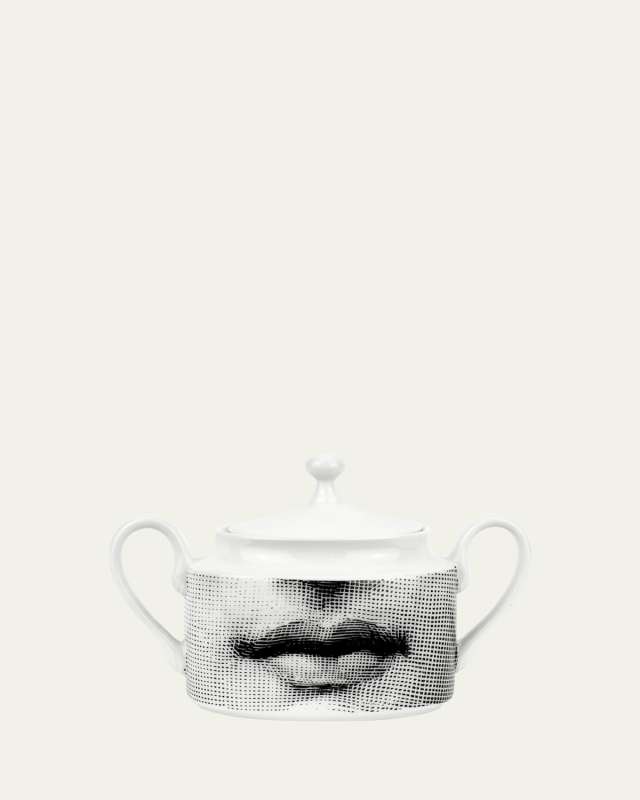 Tema E Variazioni Porcelain Sugar Bowl