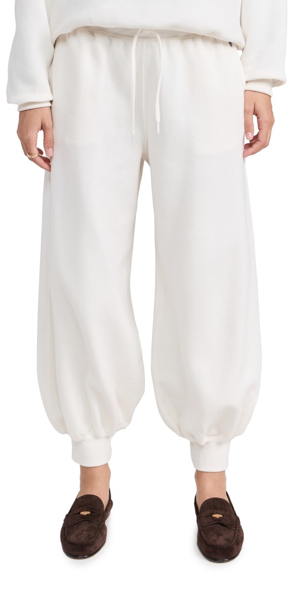Polo Ralph Lauren Hudson Fleece Athletic Pants White