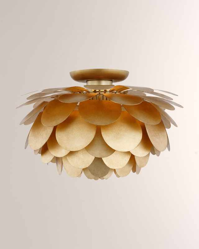 Cynara Large Flush Mount by Chapman & Myers - 17"