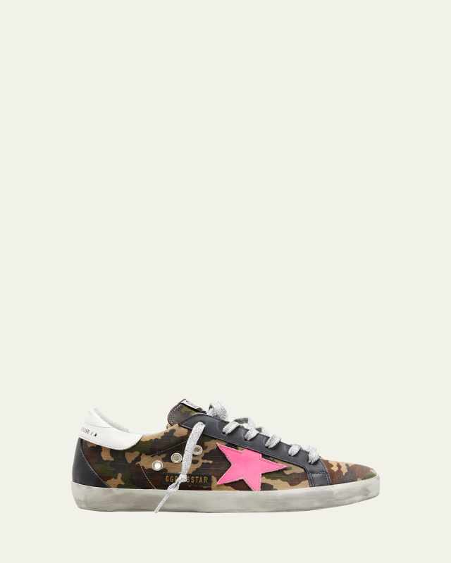 Superstar Camo-Print Skater Sneakers