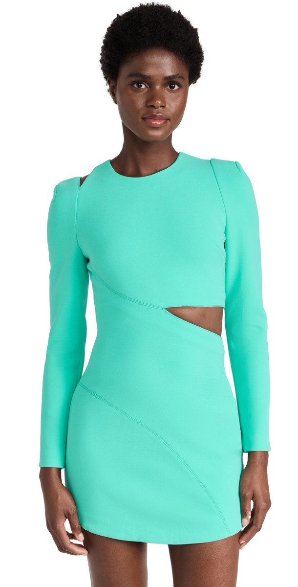 MISHA Florence Dress Turquoise Blue