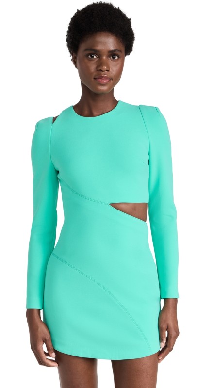 MISHA Florence Dress Turquoise Blue