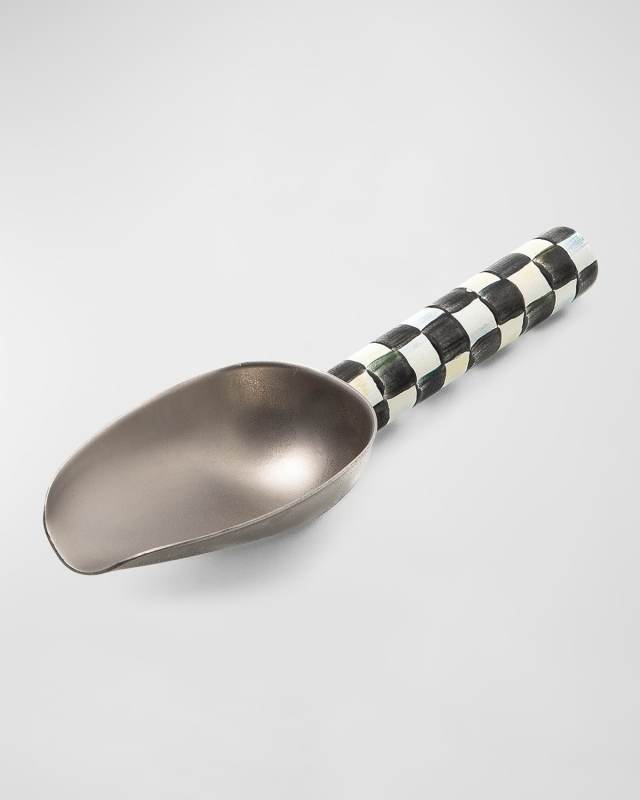 Courtly Check Enamel Scoop, Small