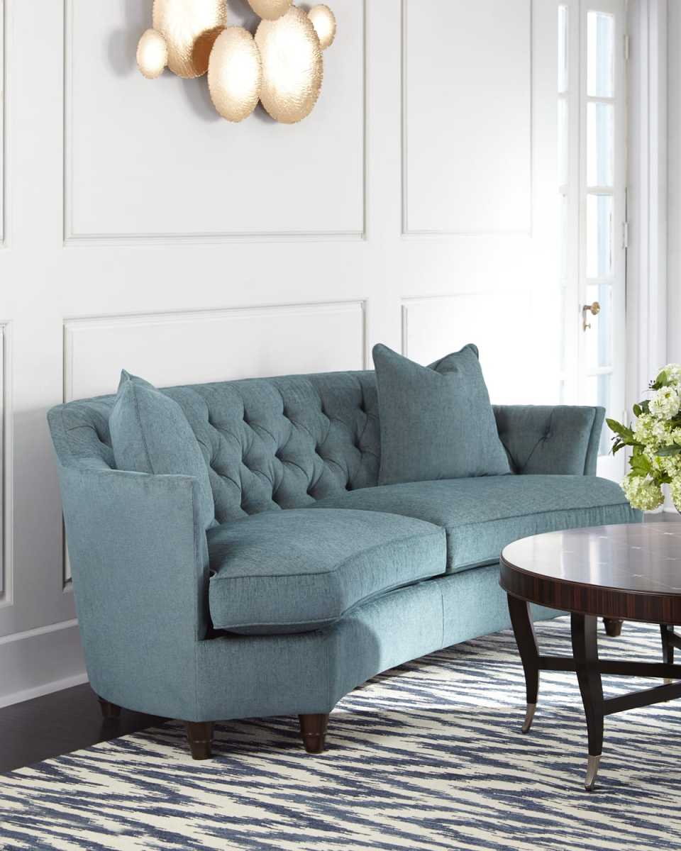 Zadie Tufted Sofa, 91"