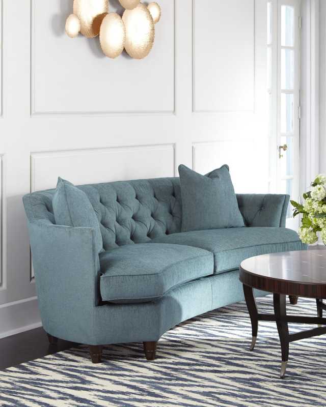 Zadie Tufted Sofa, 91"