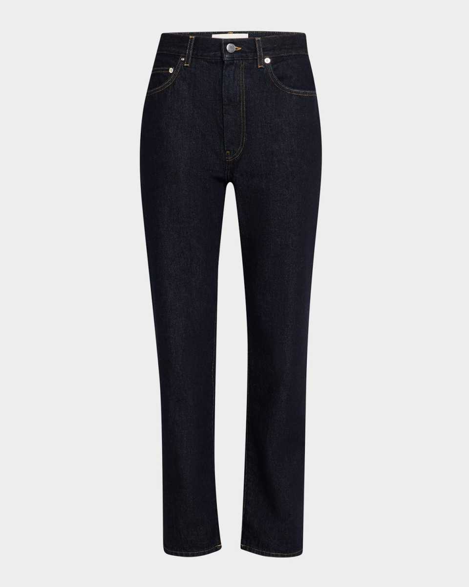 Wular Straight-Leg Ankle Denim Pants