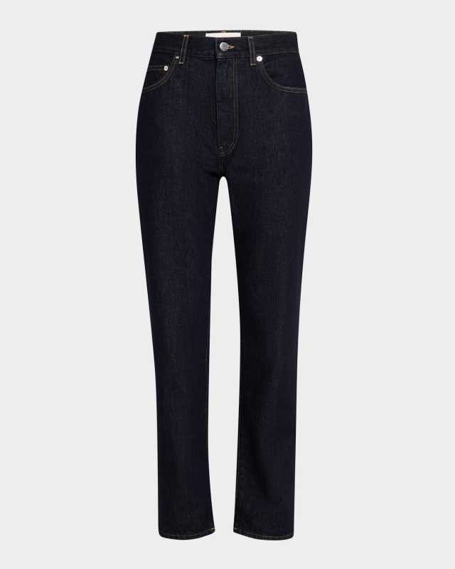 Wular Straight-Leg Ankle Denim Pants