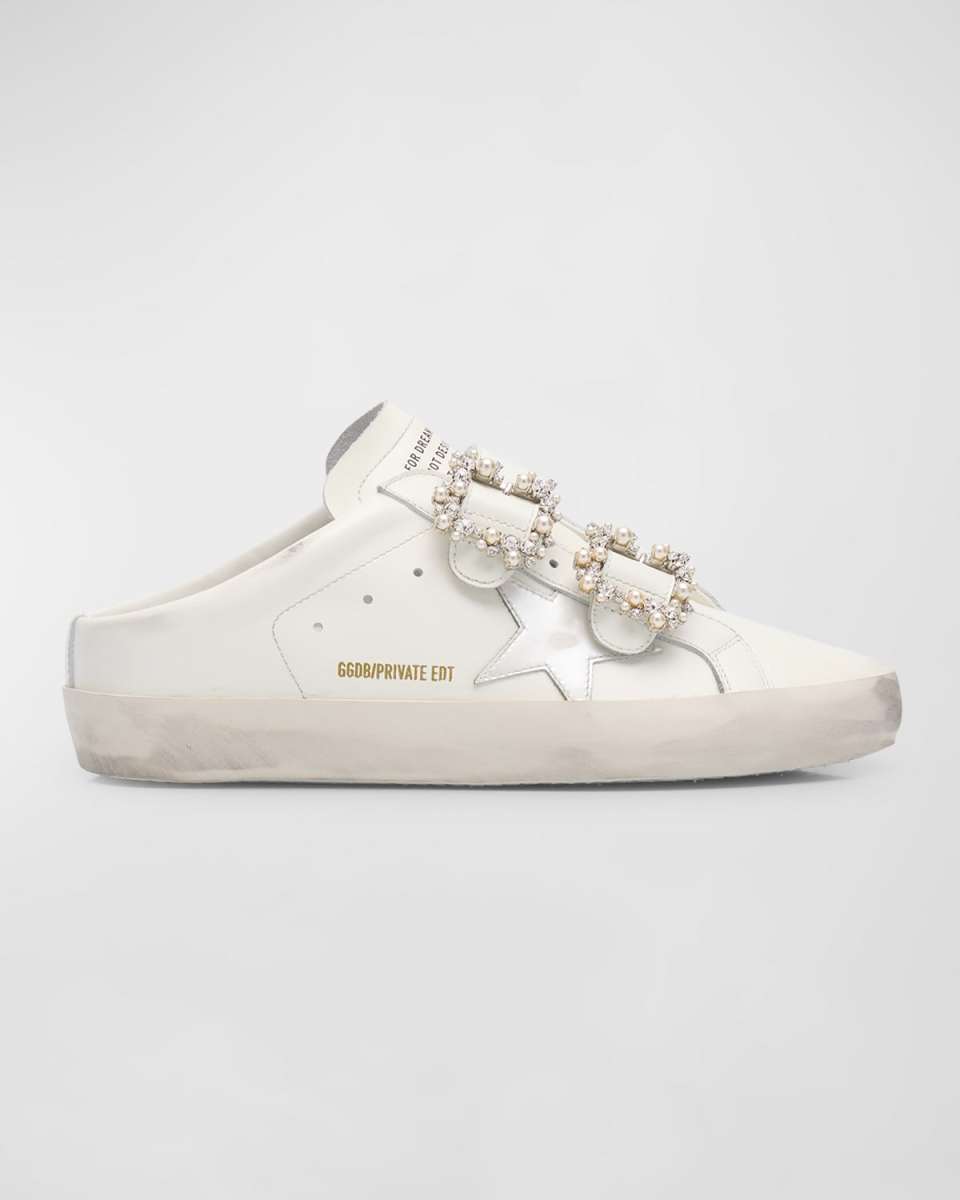 Sabot Pearl Buckle Sneakers
