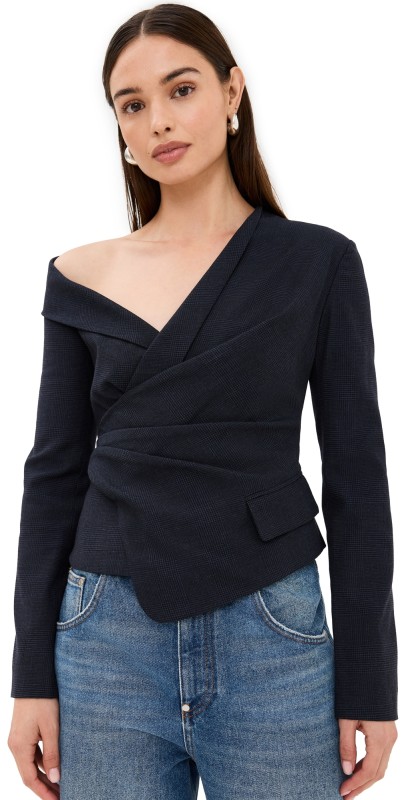 A. L.C. Skyla Top Navy/Black