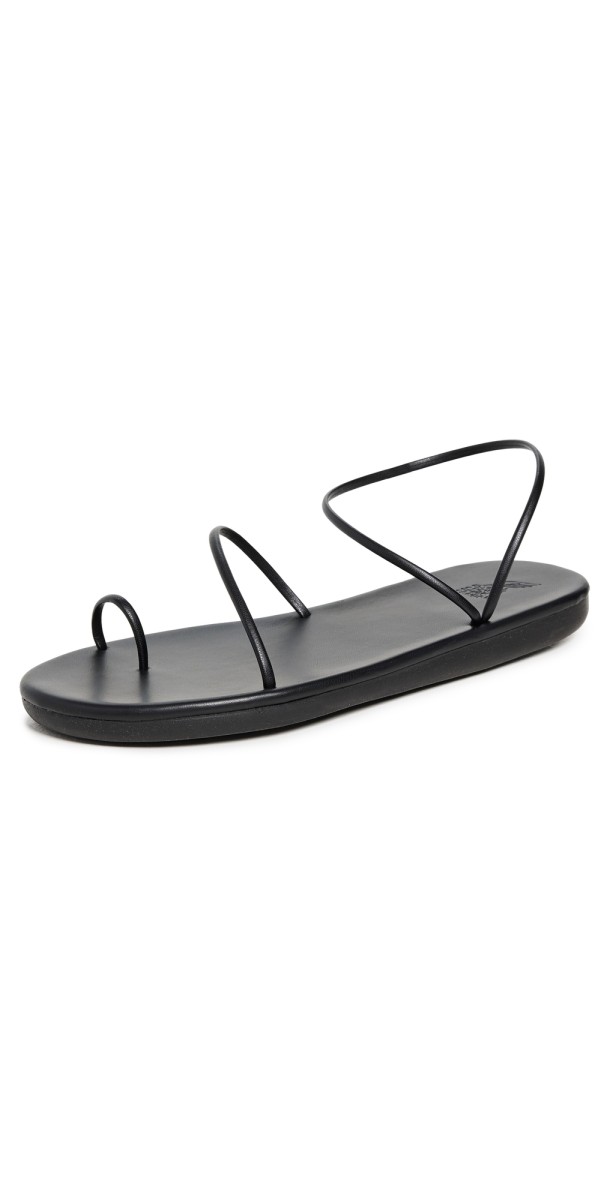 Ancient Greek Sandals Kansiz Sandals Black