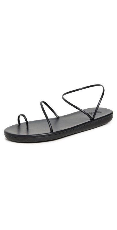 Ancient Greek Sandals Kansiz Sandals Black