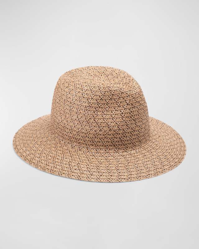Courtney Woven Straw Fedora