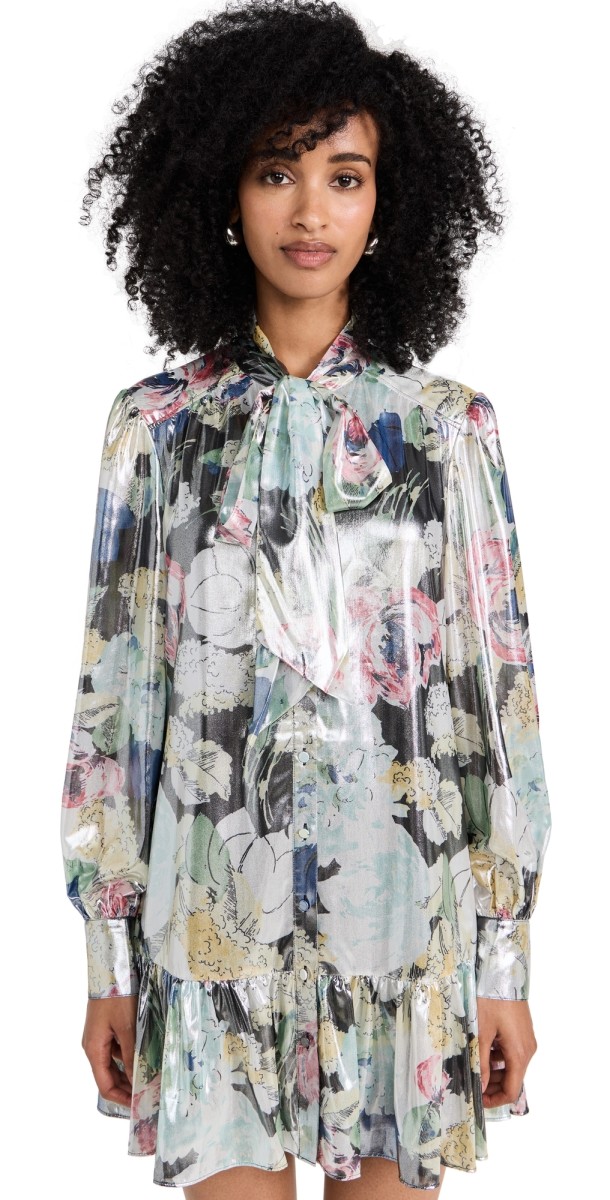 Cinq à Sept Amani Dress Black Multi