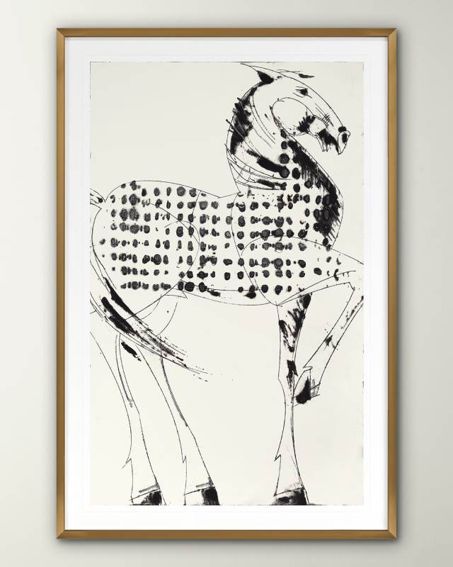 Etruscan Gold I' Digital Print Wall Art by Susan Gillette