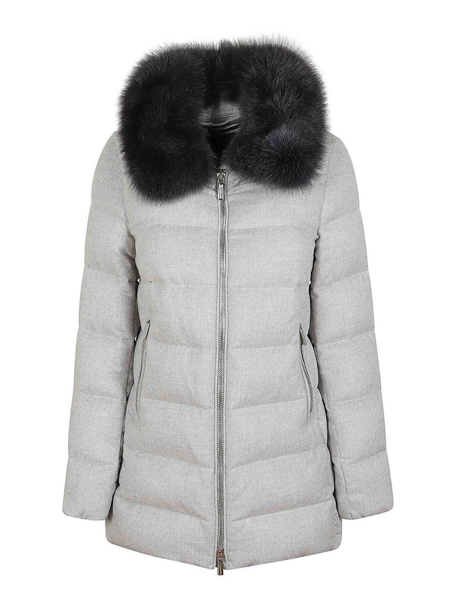 Moorer Veste Casual - Argent