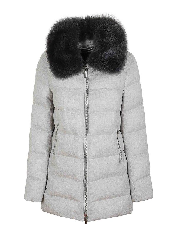 Moorer Veste Casual - Argent