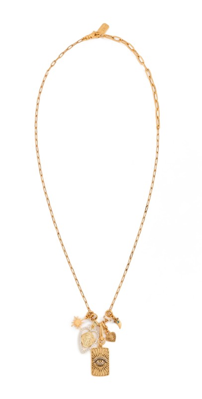 Elizabeth Cole Hollis Necklace Gold