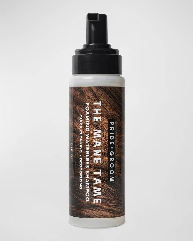 7.1 oz. The Mane Tame Foaming Waterless Pet Shampoo