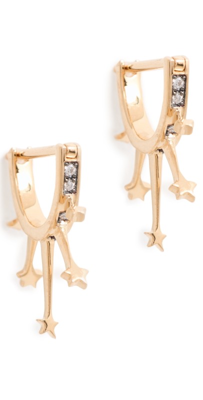 Sorellina Le Stelle Huggies 18K Yellow Gold
