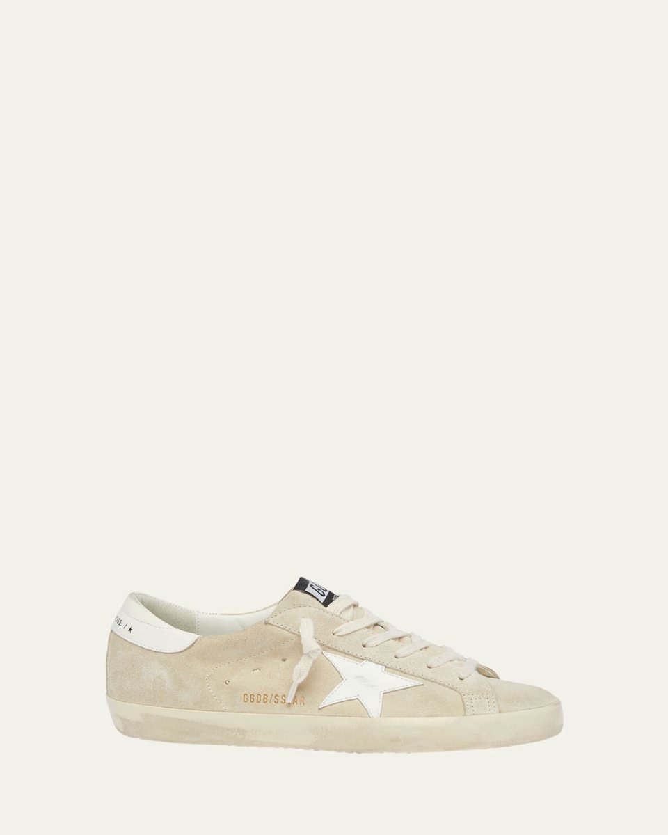 Superstar Mixed Leather Low-Top Sneakers