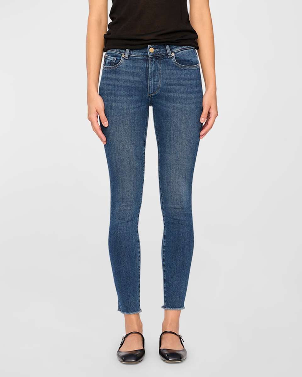 Florence Skinny Mid-Rise Instasculpt Ankle Jeans