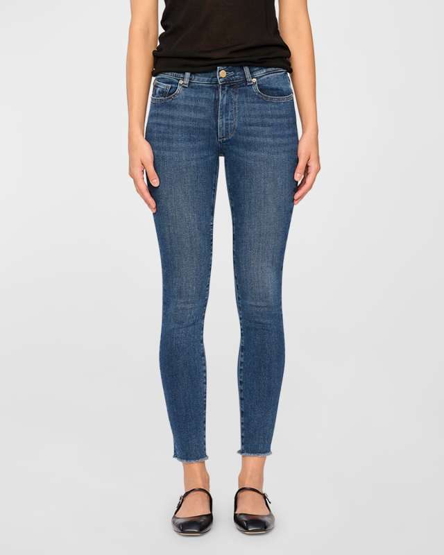 Florence Skinny Mid-Rise Instasculpt Ankle Jeans