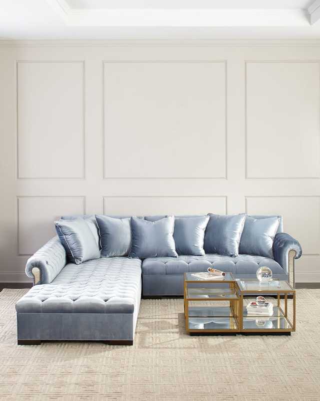 Divine Mirror Trim Sectional