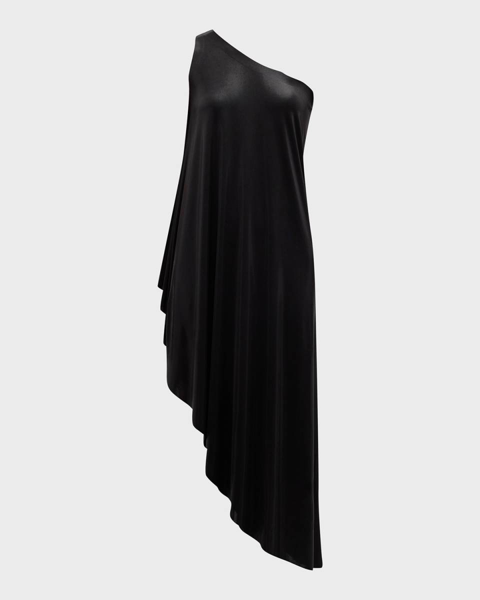 One-Shoulder Diagonal Tunic