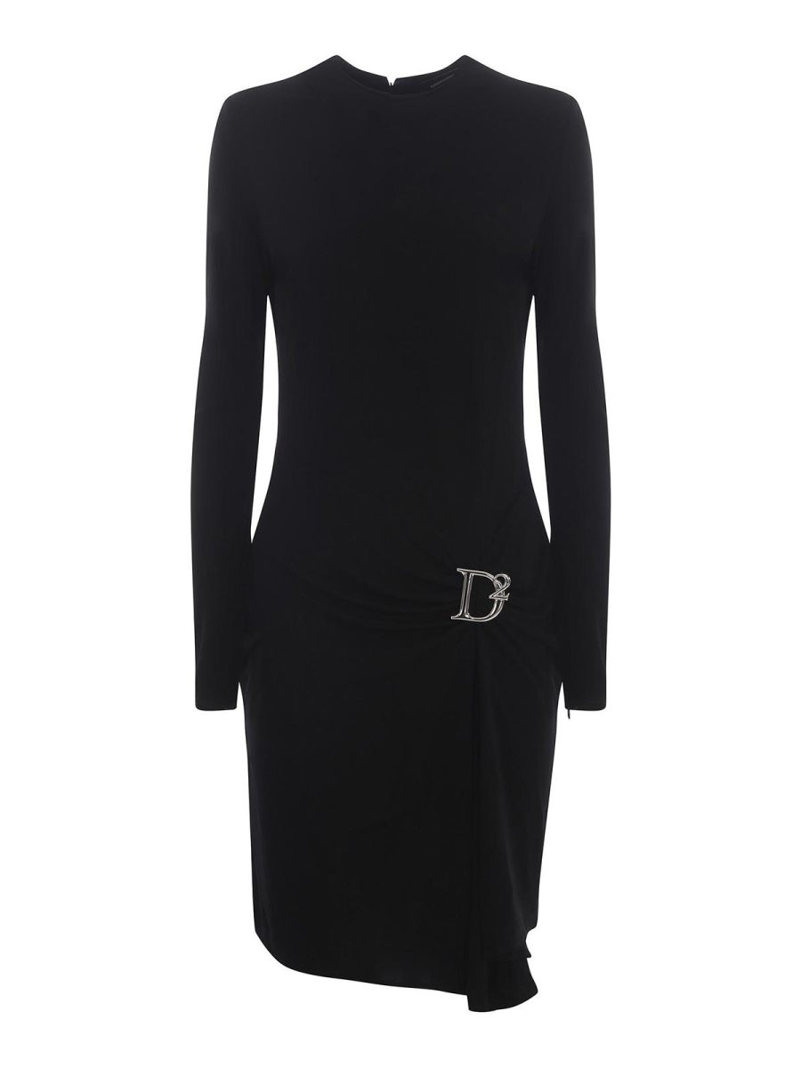 Dsquared2 Maxi Robe - Noir
