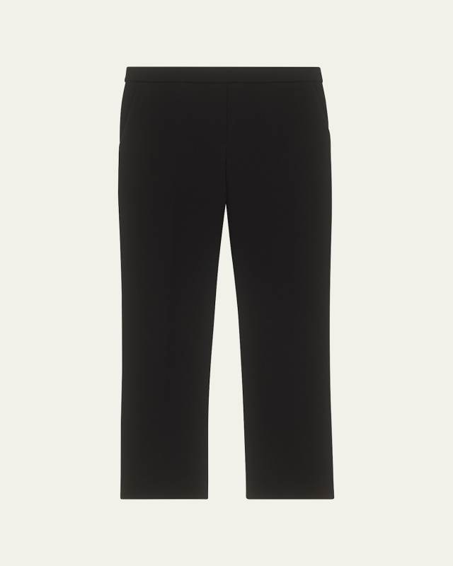 Treeca Cropped Pull-On Pants