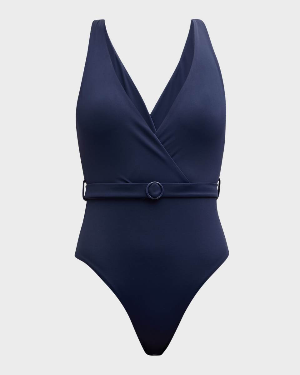 Michelle Belted One-Piece Swimsuit