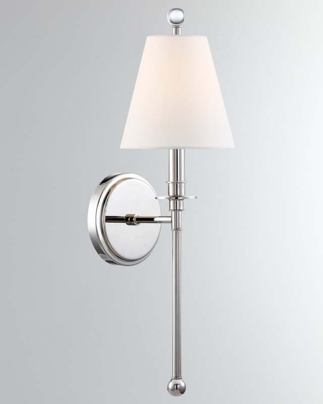 Riverdale 1-Light Sconce with Shade