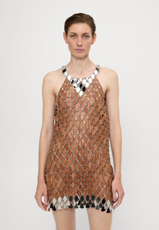 Rabanne ROBE - Cocktail dress / Party dress - brown