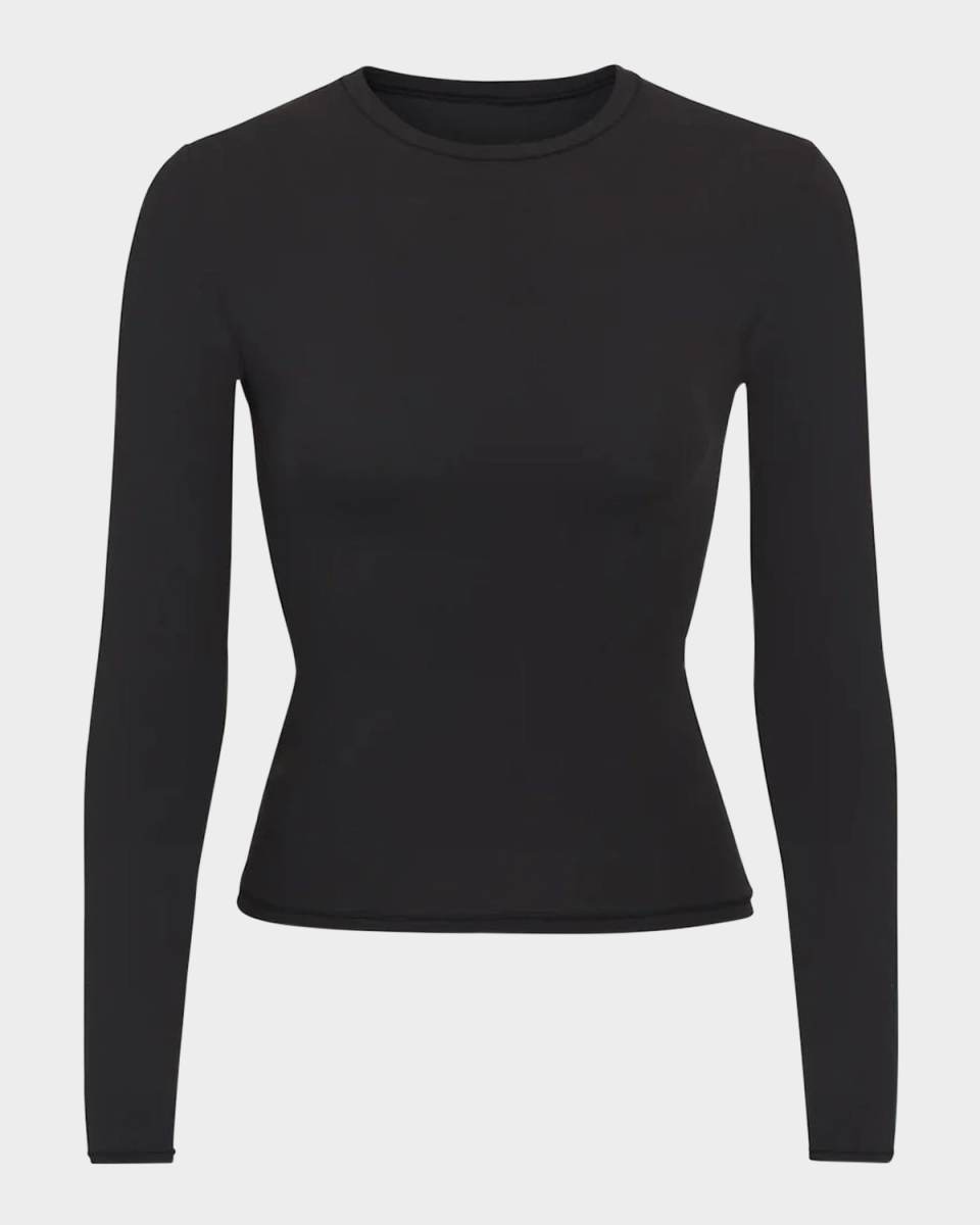 Fits Everybody Long-Sleeve Crewneck T-Shirt