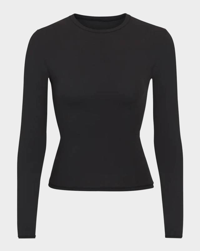 Fits Everybody Long-Sleeve Crewneck T-Shirt