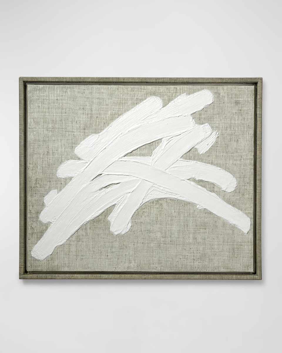 "Plaster Brushstroke I" Wall Decor