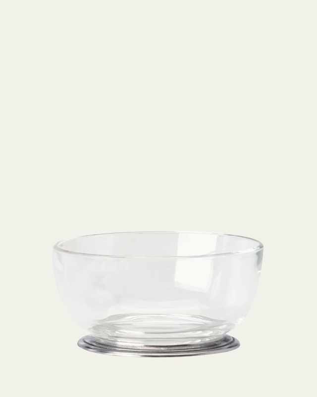 Round Crystal Bowl