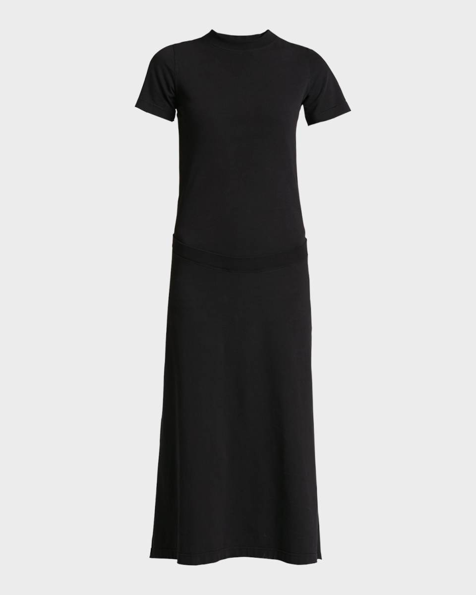 Patched T Shirt Dress