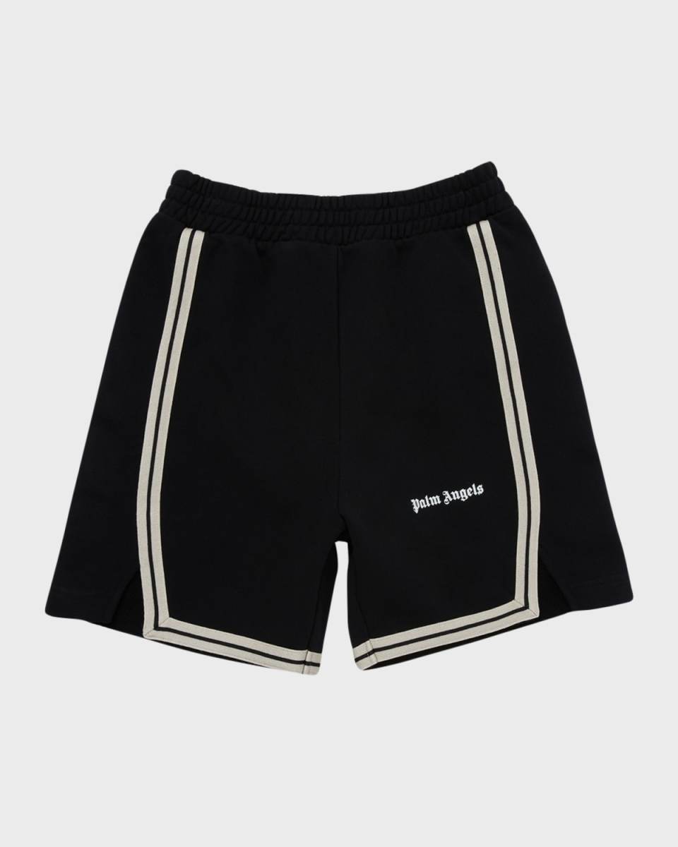Boy's Logo Track Sweatshorts, Size 4-12